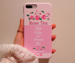 ONLY FUNNYDAYS/퍼니데이즈/자체제작/Rose Tea/로즈티 ♥ 꽃 폰케이스